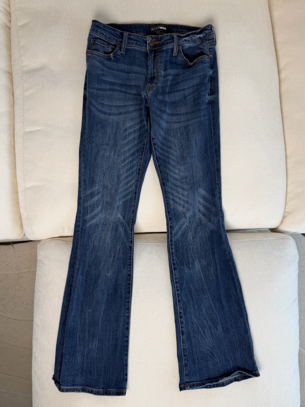 Dark Wash Women's Bootcut Jeans - Unbranded